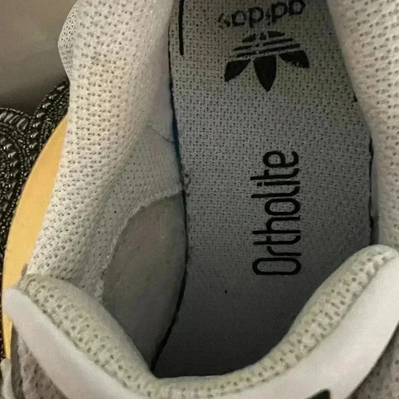 GIRLS ADIDAS SUPERSTAR SNEAKERS SIZE 2.5 M ORTHOLITE - Picture 3 of 13